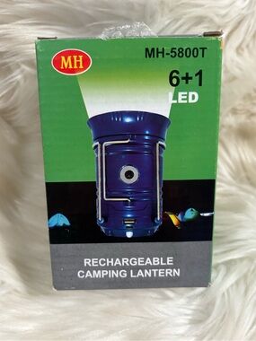 Rechargeable Camping Lantern 6+1 LED